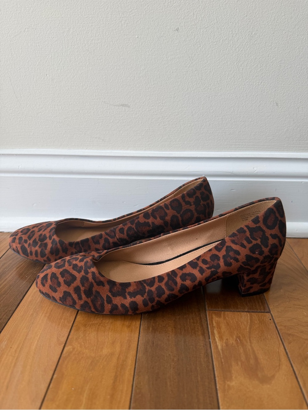 Loft Cheetah Print Block Heels